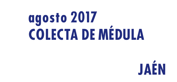 Registrarte como donante de médula en Jaén en Agosto 2017