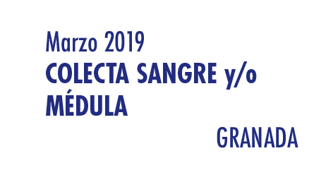 Registrarte como donante de médula en Granada en Marzo 2019