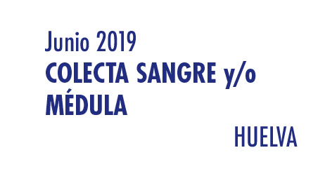 Registrarte como donante de médula en Huelva en Junio 2019